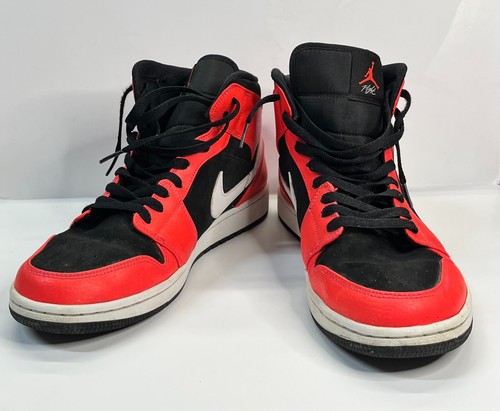 Nike Air Jordan 1 Retro Mid 'Infrared 23' Men's Size 11
