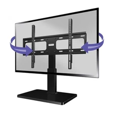 SANUS Accents Premium Steel TV Stand, Swivel Mount, Fits 32" - 60" Up to 60lbs