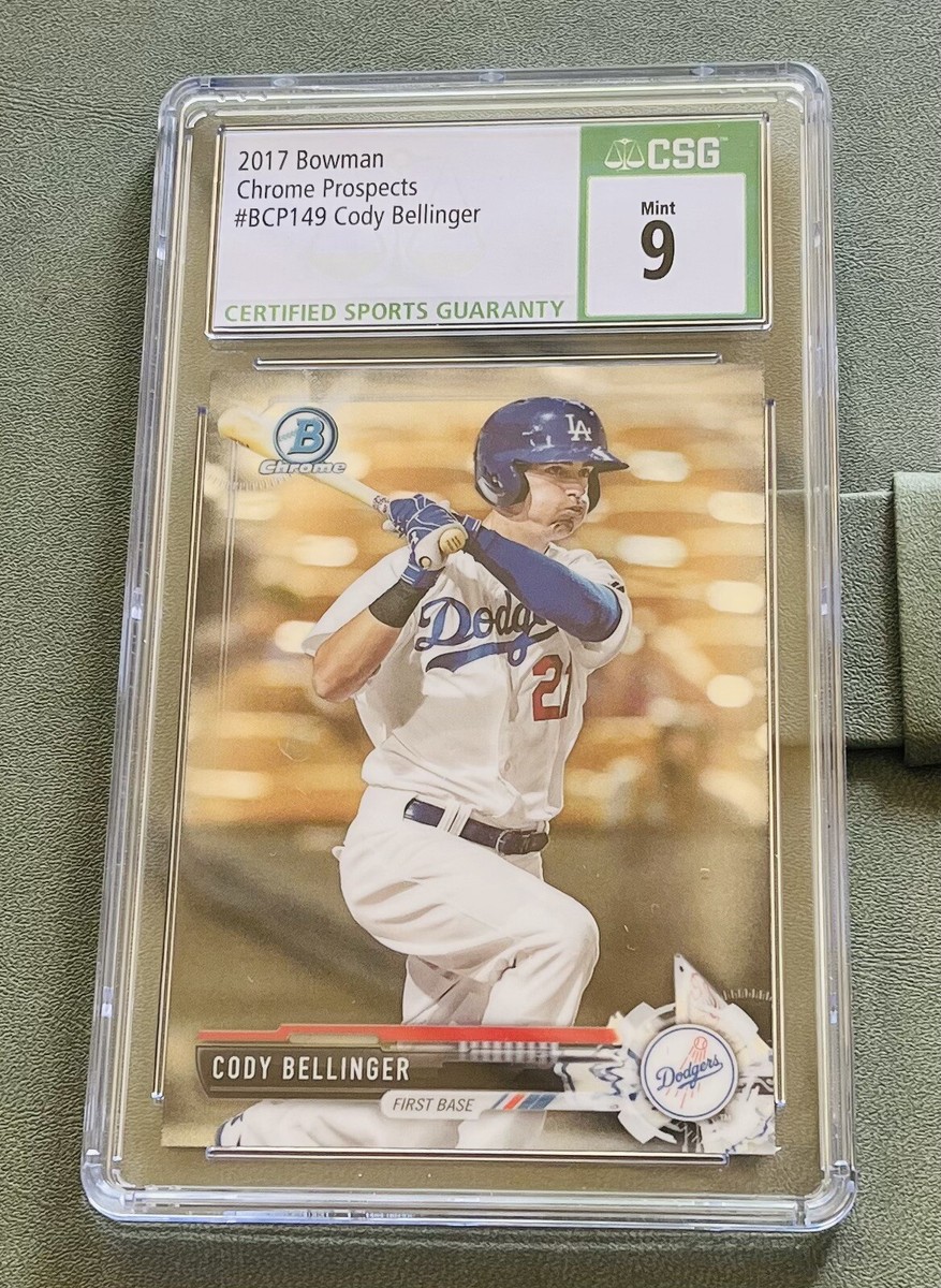 Cody Bellinger 2017 Bowman Chrome Prospects #BCP149 CSG 9 Mint! | eBay
