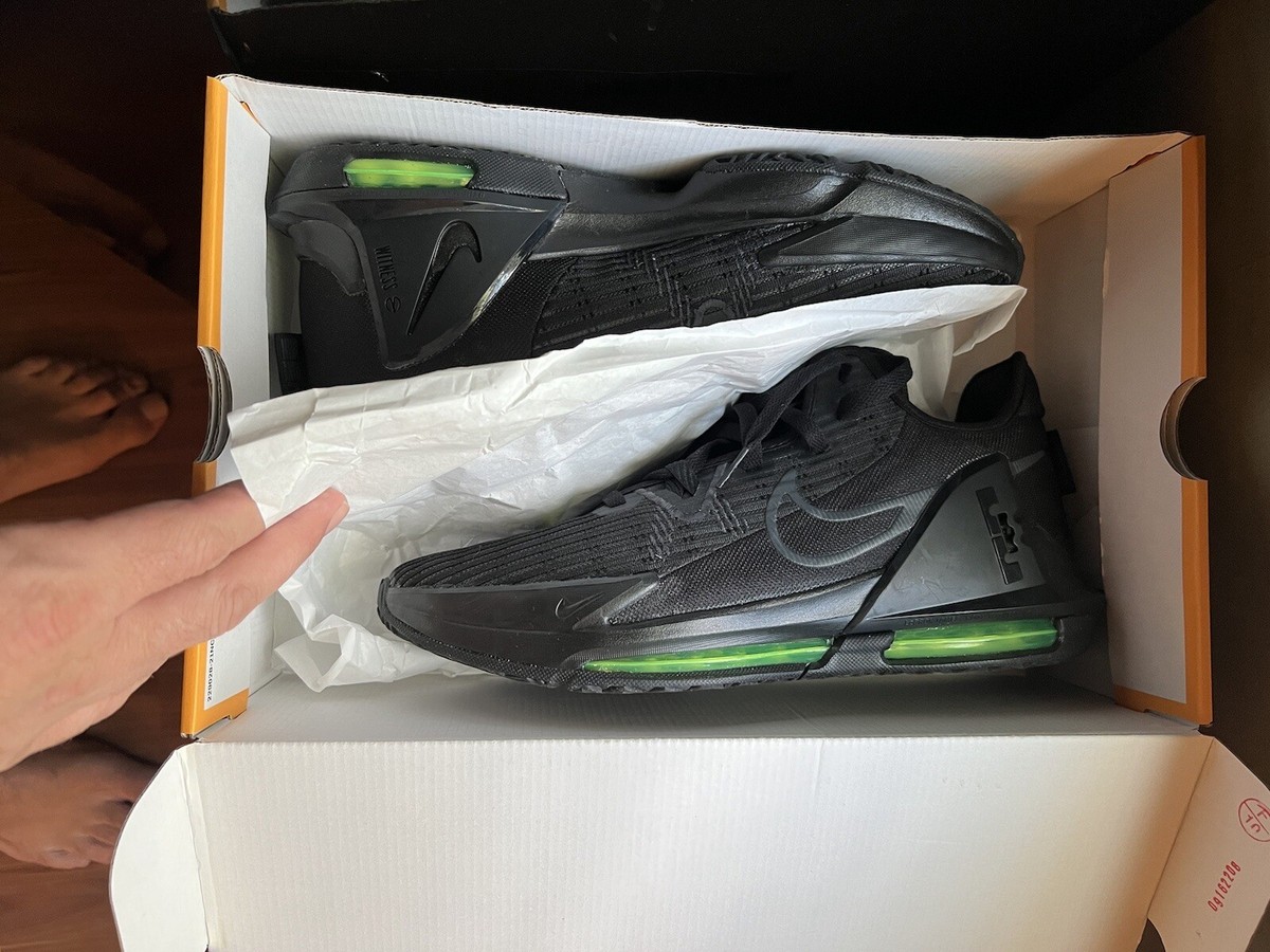 Nike LeBron Witness VI Men\'s Basketball Trainers Sneakers Shoes Black/Volt - 12 Nike LeBron Witness 6 EP  main image 4