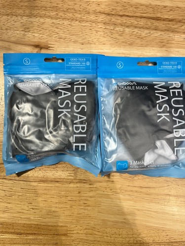 Lot of 2 - Max boost Reusable Washable Protective Face Mask Pack Of 3 Size Small - Picture 2 of 3
