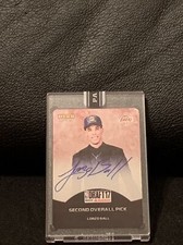 LONZO BALL RC 2017-18 PANINI INSTANT NEXT DAY METAL ON CARD AUTO BLACK SP# 1/1