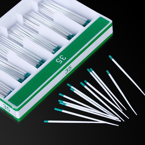 Dental Endo Cotton Fiber Absorbent Paper Points / Gutta Percha Point Fiber Taper - Picture 31 of 250