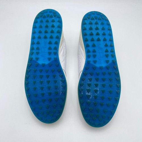 Zapatos de golf Adidas Flopshot de cuero sin clavos para hombre EE. UU. 13 blanco nube GV9668 - Imagen 15 de 15