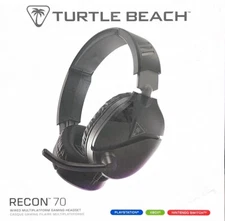 Turtle Beach Recon 70 Wired Headset for Xbox/PlayStation/Nintendo Switch/-Black