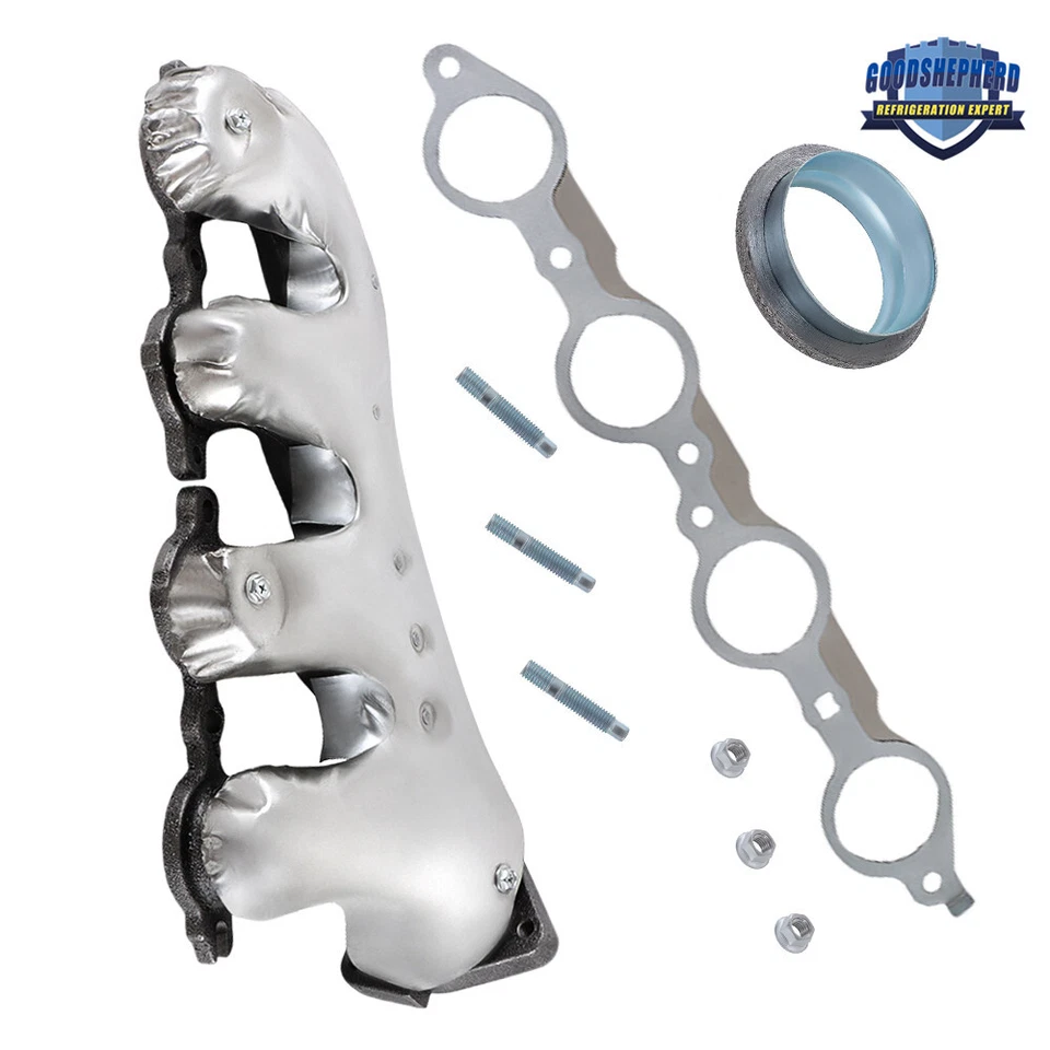 Colector de escape derecho con kit de junta para Chevrolet Colorado V8 2009-2012 5,3 L Foto 2 de 4