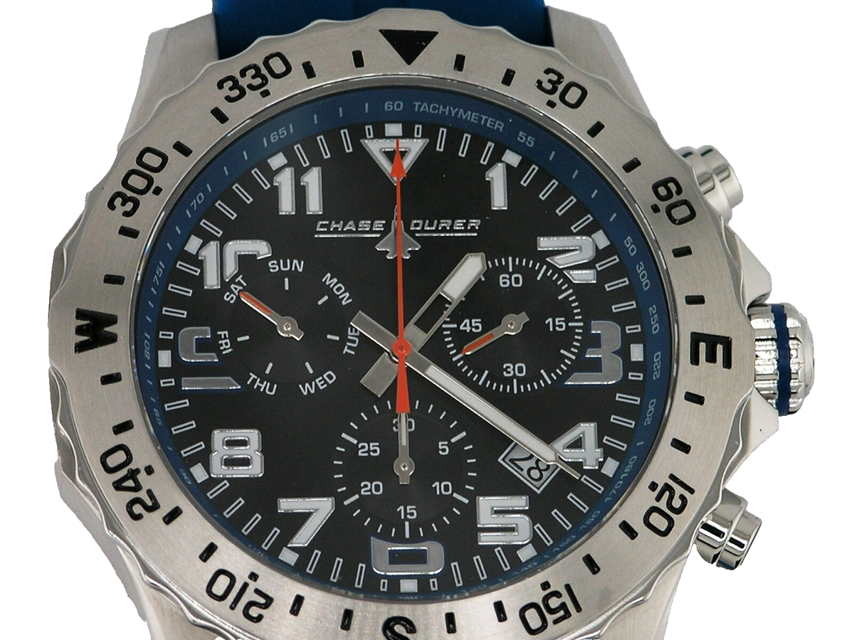 NEW INVICTA CHASE DURER CDW-0076 SWISS Z60 QUARTZ CHRONOGRAPH