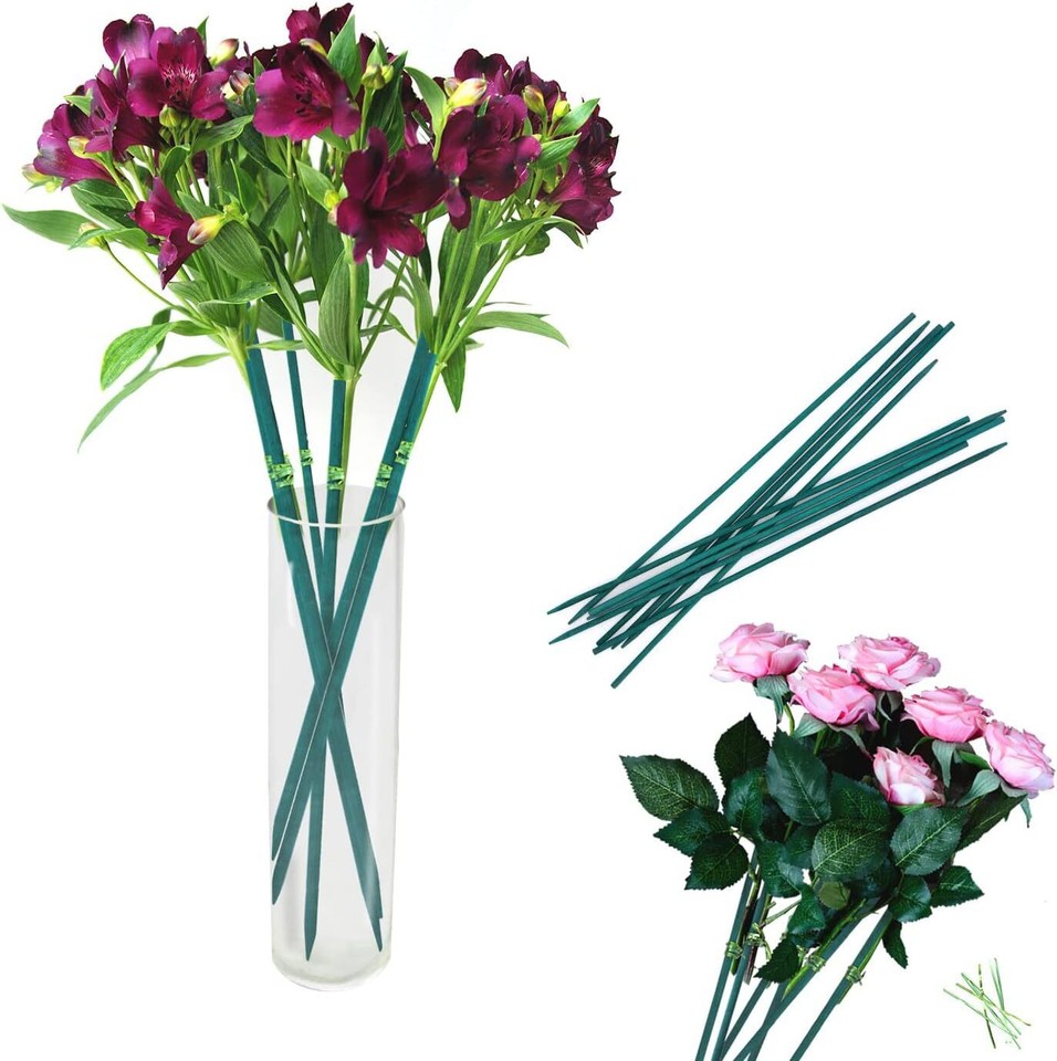 Green Bamboo Plant Stakes, Sticks Support for Indoor 18 inches, eBay