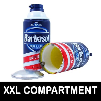 STASH365 STASH CAN SHAVING CREAM HIDDEN DIVERSION HOME SAFE HIDE CASH JEWELRY SECRET +