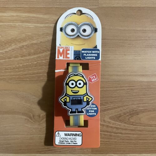 Minion Watch Dave Despicable Me NEW NEEDS NEW BATTERY - Picture 1 of 6