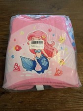 NWT Pink Mermaid Child Life Vest Swim Trainer Toddler 2-6 Years