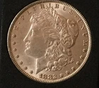 1882 P Morgan Silver Dollar AU