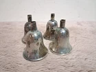 (4) Four Reed & Barton Sterling Silver Weighted Small Candle Sticks Holders