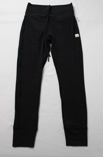 Vuori Women's Solid Drawstring Waist Daily Form Leggings EJ3 Black Small