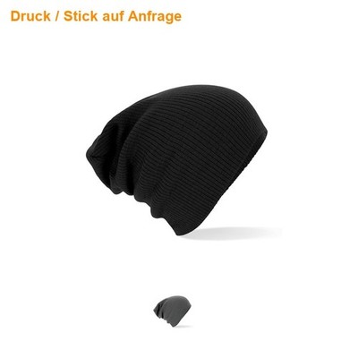 BEECHFIELD Beanie Slouch lang geschnitten Mütze sehr weich viele Farben B461 NEU