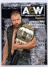 2021 Upper Deck AEW All Elite Wrestling Magazine Jon Moxley (Dean Ambrose) Pyro
