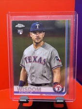 Patrick Wisdom RC 2019 Topps Chrome Rookie Card #146 Texas Rangers/Chicago Cubs. rookie card picture