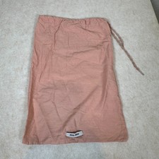 Miu Miu Dust Bag Pink Drawstring Designer Storage Pouch Small Quiet Luxury