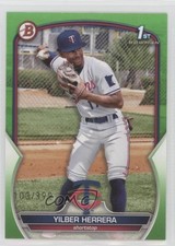 2023 Bowman Prospects Neon Green 103/399 Yilber Herrera #BP-86 15fy
