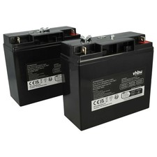 2x Akku Batterie USV Alarmanlage AGM Rasenmäher VdS Roller 18000mAh 12V AGM