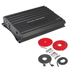 Power Acoustik VA1-6000D Class D Monoblock Sub Amplifier w/ Remote + Amp Kit