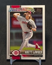Rhett Lowder Future Stars 2026 Topps Series 1 Baseball Card #60 Cincinnati Reds