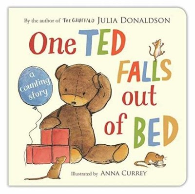 One Ted Falls Out of Bed - Board book, by Donaldson Julia - Very Good