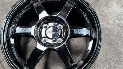 NEW (4 Wheels) 16x7 ET40 AOW TE37 Classic Gloss Black 4x100 Toyota