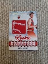 2024-25 panini hoops basketball Rookie Sweaters Matas Buzelis #RSW-BUZ