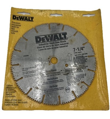 DeWalt DW3330 Industrial Steel Saw Blade 7-1/4'' 7000 RPM 5/8'' Arbor