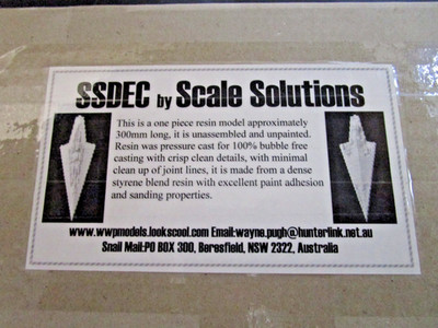 SCALE SOLUTIONS STAR WARS SUPER STAR DESTROYER MODEL WWPMODELS 300MM NIB