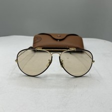 VTG B L Ray Ban Brown Leathers Photochromatic Sunglasses 62 14mm