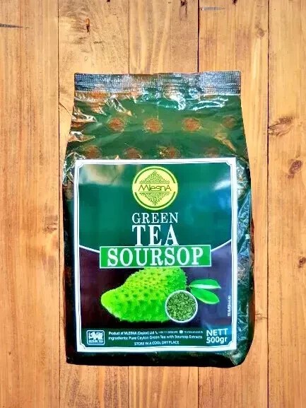 Mlesna Ceylon Tea Soursop Green with Premium Extracts Loose Tea 500g (17.64oz)