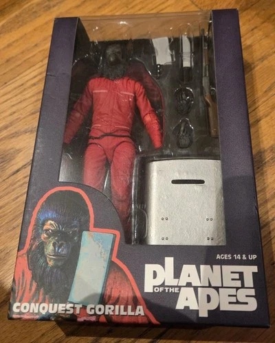 NECA Planet of the Apes Conquest Gorilla Figure- Series 3 2015 Brand New Sealed