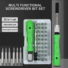 Mini 32 in 1 Precision Magnetic Screwdriver Bit Set Repair Tool Kit for Phone