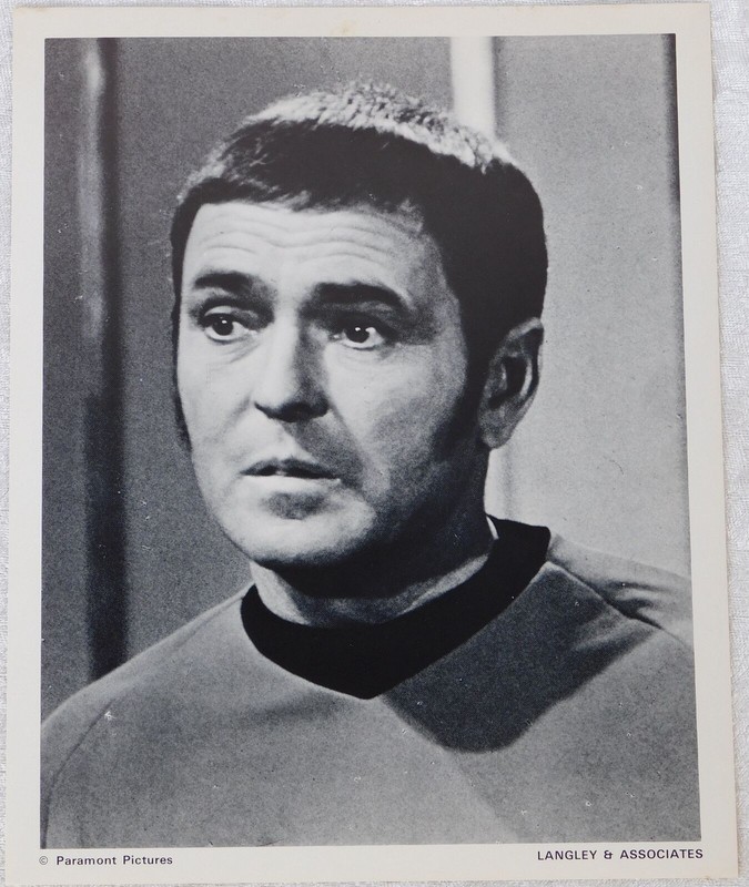 Vintage 1960s Star Trek Pavel Chekov Movie TV Publicity Press Photo Poster 10x8