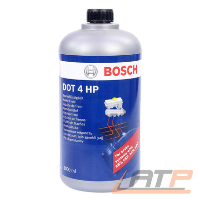 1 L LITER ORIGINAL BOSCH DOT 4 HP BREMSFLÜSSIGKEIT BRAKE FLUID DOT4 HP