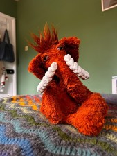 Jellycat furryosity woolly mammoth, very good condition