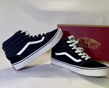 Vans Sk8-Hi MTE black sneakers with white stripe 6 Youth