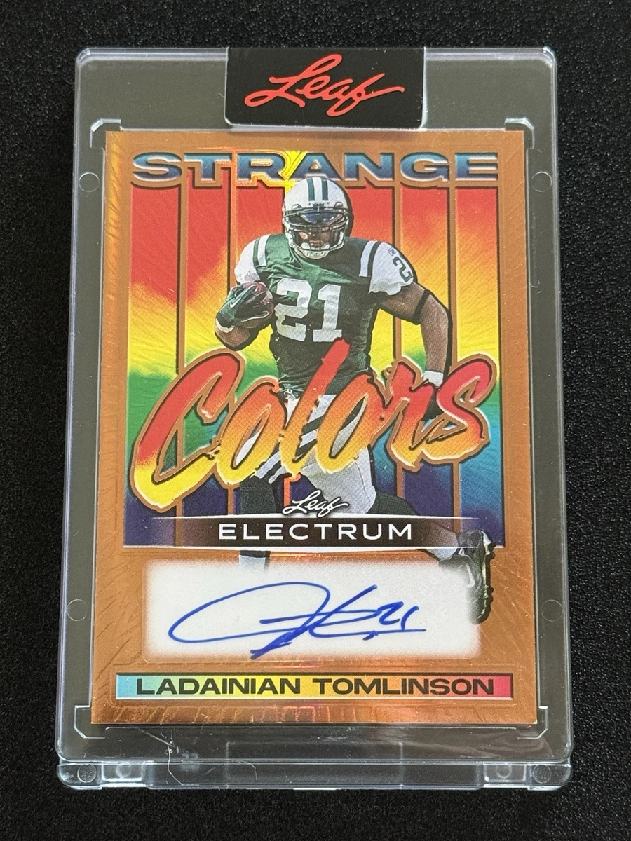 LaDainian Tomlinson Football Autographed Sports Trading Cards for