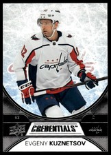 Evgeny Kuznetsov 2021-22 Upper Deck Credentials #37 Washington Capitals