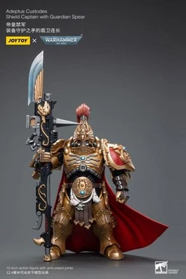 JOY TOY (CN) Warhammer 40k Actionfigur 1/18 Adeptus Custodes Shield Captain with Guardian Spe
