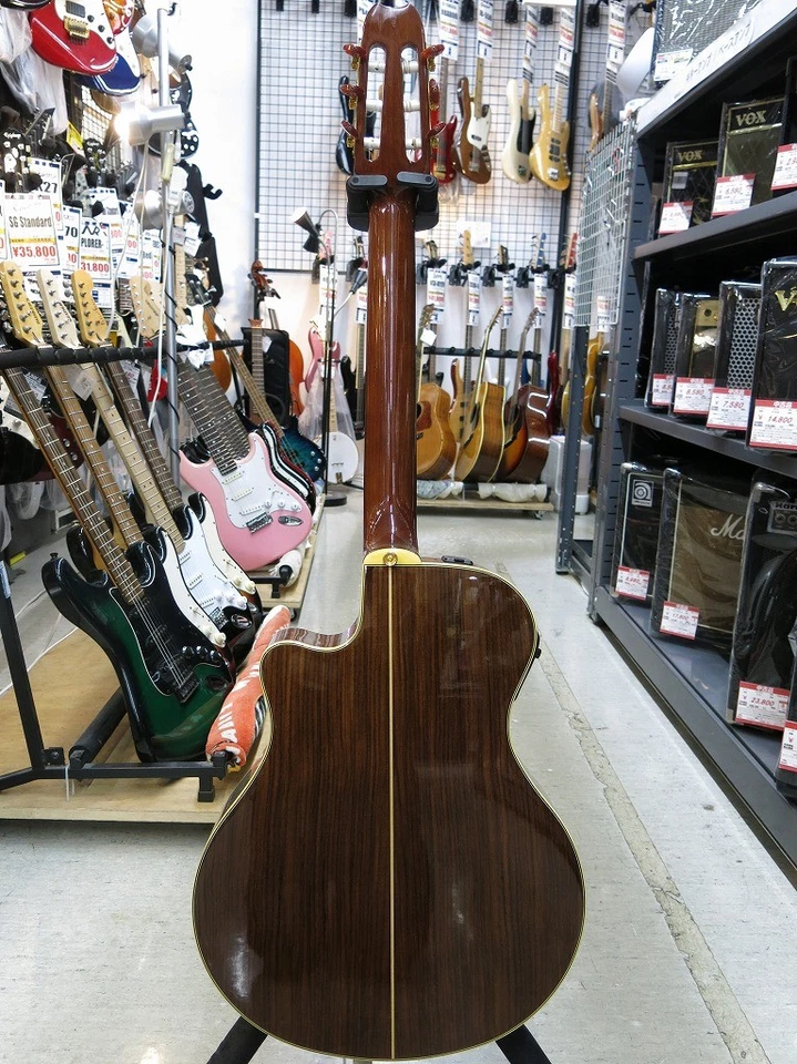 Yamaha APX-9NA Electric Nylon String Classical Guitar Thin Body Japan - Image 4 of 4
