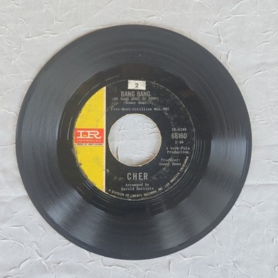 Cher / Bang Bang (My Baby Shot Me Down) & Needles And Pins / 45 RPM 