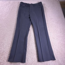 Vtg 1982 Levi's Sta-Prest Action Slacks Pants Dark Charcoal Made in USA 80s