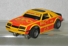 TYCO FORD Mustang SVO No 1 Lighted HO Slot Car 1970s-80s