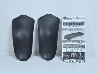 Euro Firmtec Ultimate Anatomic Arch Support Insole - 37/38 - US Mens 6/6.5