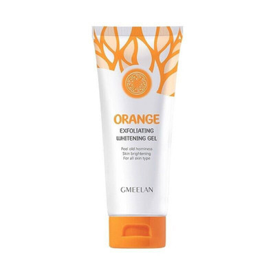 Gluta Gmeelan Orange Exfoliating Whitening Gel Scrub Face and Body