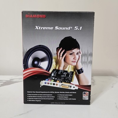 Diamond Xtreme Sound 5.1 PCI (XS51) Sound Card E3.2
