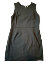 GAP Designed & Crafted Black Sleeveless Fit & Flare Sheath Dress Size 12